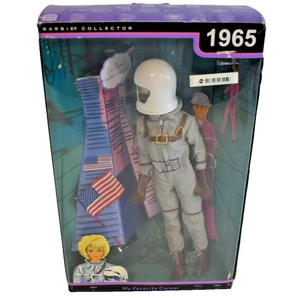 2009 Barbie My Favorite Career Astronaut Rocket Scientist 1965 Reproduction 4474